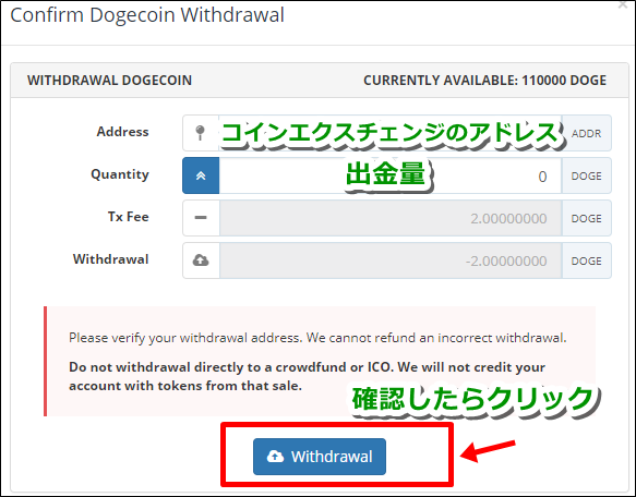 コインエクスチェンジ,coinexchange,送金,入金,出金,方法,時間,出金制限,仮想通貨