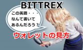 【Bittrex】ウォレットの見方を画像解説！総資産や送金履歴は確認できるの？