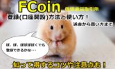 仮想通貨取引所FCoin登録(口座開設)方法と使い方！送金から買い方までを徹底画像解説！知って得するコツや注意点も